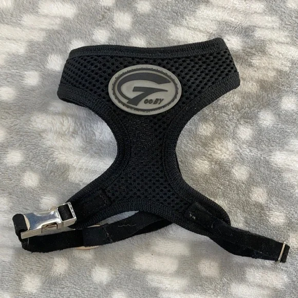 Gooby Black Soft Mesh Harness - Picture 1 of 2